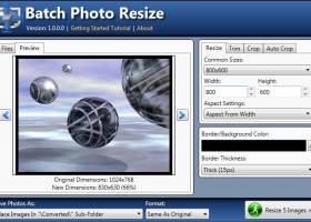 Batch Photo Resize screenshot