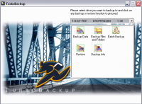 TurboBackup DVD (Personal Edition) screenshot