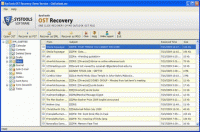 Restore OST Files Outlook screenshot