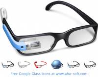 Free Google Glass Icon Set screenshot