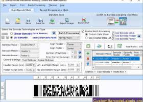 Custom Retail Barcode Labels screenshot