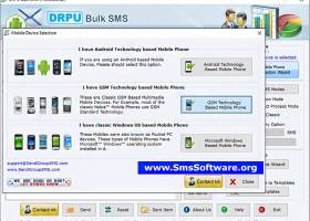 GSM Bulk SMS Software screenshot