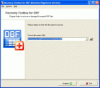 DBF Fix Free screenshot