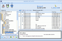Scan OST Outlook 2007 screenshot