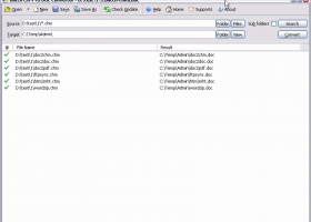 Batch CHM to Word Converter screenshot
