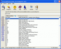 AcronymGenie screenshot