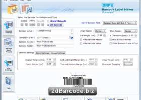 EAN 8 Barcode Generator screenshot