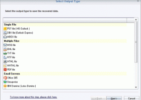Export OST File to PST screenshot