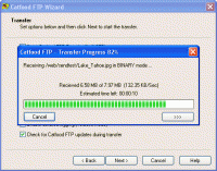Catfood FTP Wizard screenshot