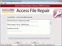 Access Database Recovery Tool screenshot