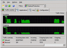 Jetico Personal Firewall screenshot