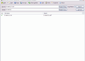 Batch Excel to PDF Converter screenshot