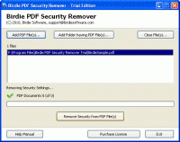 Crack PDF Password screenshot