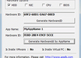 AzSDK HardwareID DLL screenshot