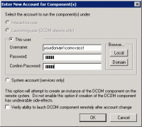 COM+ Manager screenshot