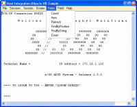 PASSPORT Host Integration Objects screenshot