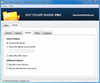 Fast Folder Eraser Free screenshot