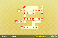 Crossword Puzzle screenshot