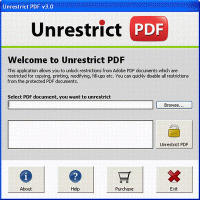 Decrypt PDF Owner Password screenshot