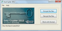 Easy Crypter 2012 screenshot