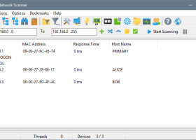 SoftPerfect Network Scanner screenshot
