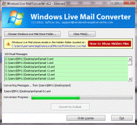How to Migrate Windows Live Emails in Outlook screenshot