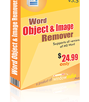 Word Object and Image Remover screenshot