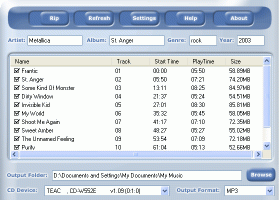 #1 Smart CD Ripper screenshot