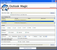 Extract Contacts From Outlook screenshot