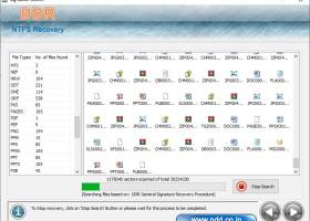 Recover Deleted NTFS Files screenshot
