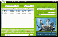 EZuse DVD To MP3 Converter screenshot