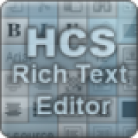 HCS Rich Text Editor screenshot