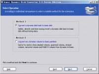 Aomei Dynamic Disk Converter Server Edition screenshot