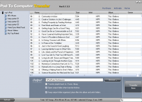 iPod To Computer Transfer Safe screenshot