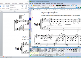 MagicScore Notation For MS Word screenshot