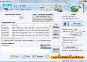 Gateway for SMS screenshot