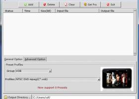AVI to VOB Converter Freeware screenshot