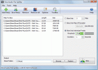 Slice Audio File Splitter screenshot