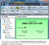 eWallet screenshot