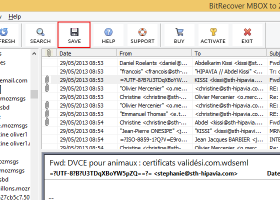 Import MBOX to Zimbra Desktop screenshot
