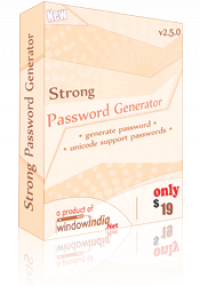 Strong Password Generator screenshot