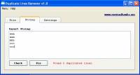 Duplicate Lines Remover screenshot