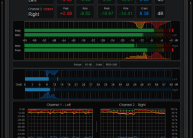 Blue Cat's Digital Peak Meter Pro x64 screenshot
