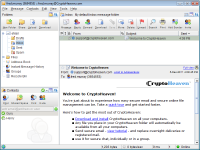 CryptoHeaven Secure Email screenshot
