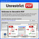 Unlock PDF Copying