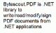 Bytescout PDF SDK