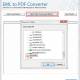 Transfer Email EML to PDF