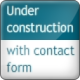 Under construction website with contact form