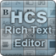 HCS Rich Text Editor