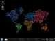 Animated Map Desktop Wallpaper